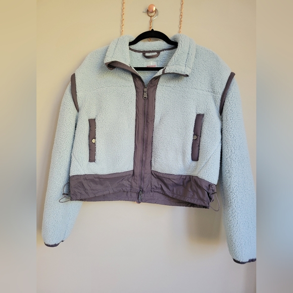 Free People Jackets & Blazers - Free people movement Courtside fleece jacket size XS